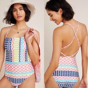 Anthropologie Nella One-Piece Swimsuit
